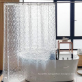 2021 Hot sale Factory Wholesale Thickened European Waterproof 3D Translucent 72 inch Shower Curtain